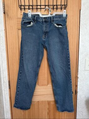 Arizona Relaxed Fit Men's 32x29 Denim Jeans - Blue